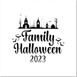 Family Halloween 2023 Shirt, Matching Family Halloween Shirts, Custom Family Shirt, Halloween Party Shirt, Family Costume Shirt, Boo Crew Posters and Art